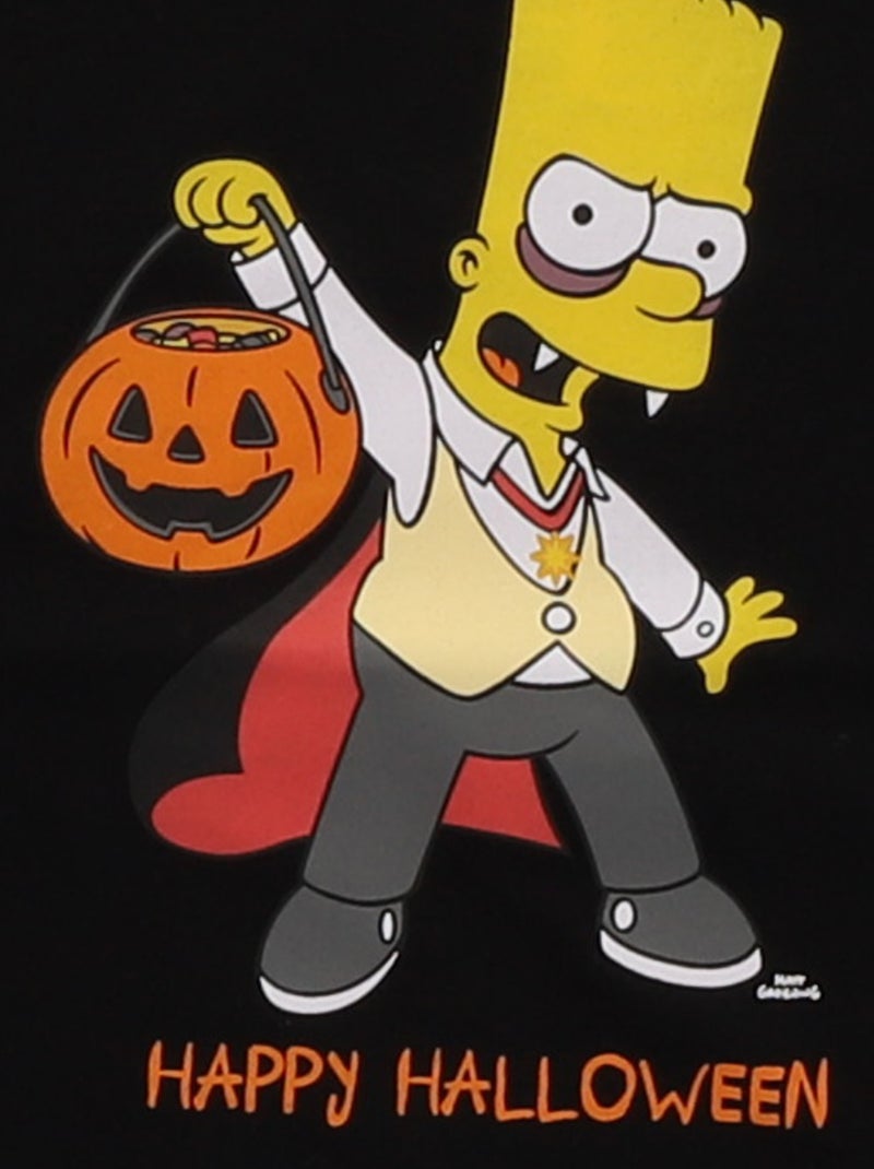 T-shirt 'Bart' Halloween Preto - Kiabi