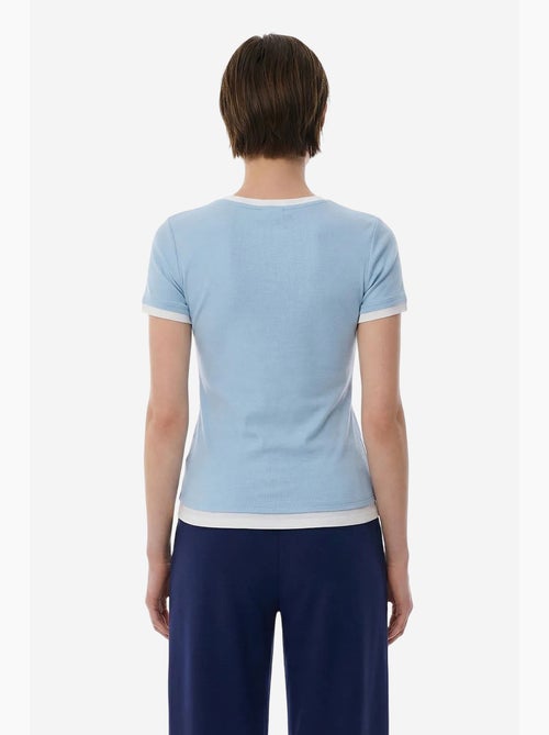 T-shirt basic layer de mulher penti - Kiabi T-shirt basic layer de mulher penti - Kiabi