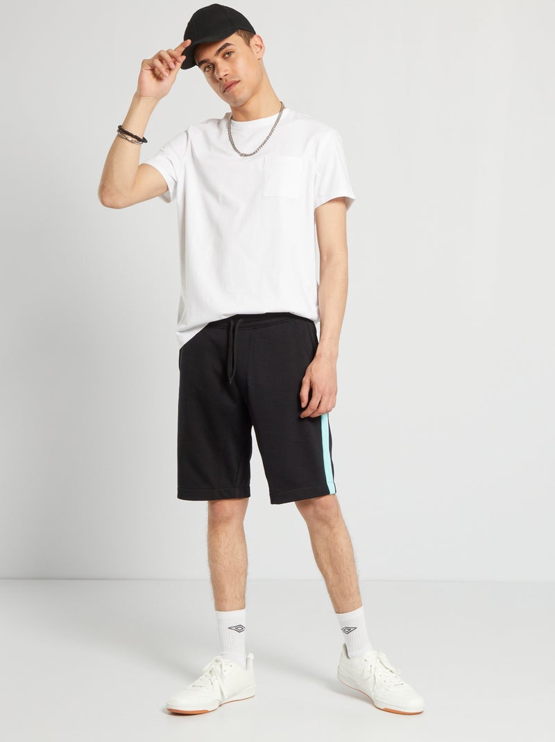 T-shirt básica Branco - Kiabi