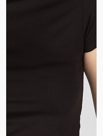 T-shirt básica com gola redonda hiccup