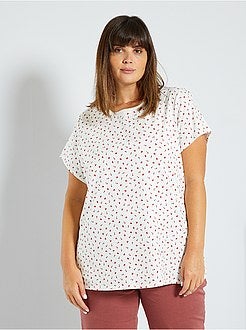 T-shirt básica de conceção ecológica - Kiabi