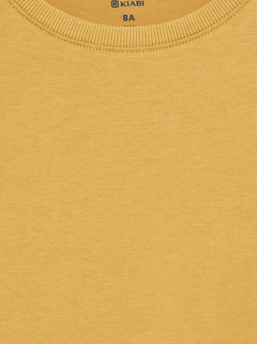 T-shirt básica de manga comprida - Kiabi T-shirt básica de manga comprida - Kiabi