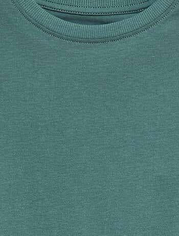 T-shirt básica de manga comprida