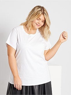 T-shirt básica estampada - Kiabi