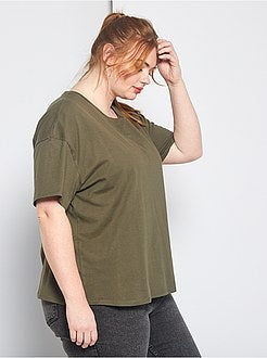 T-shirt básica oversize - Kiabi