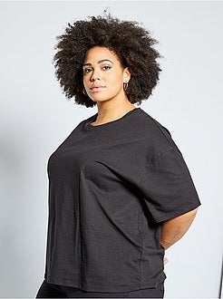 T-shirt básica oversize - Kiabi