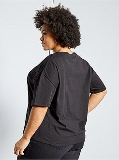 T-shirt básica oversize - Kiabi