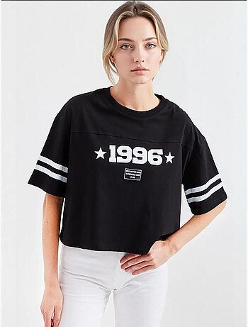 T-shirt básica oversized estampada bdart