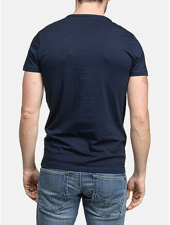 T-shirt Amarelo Básico Original Pepe Jeans para Homem PM508212