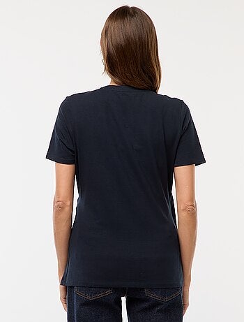 T-shirt básico de amamentação