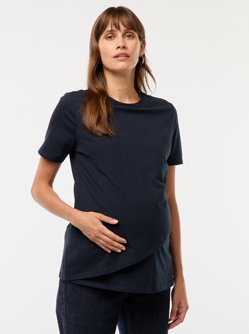 T-shirt básico de amamentação - Kiabi