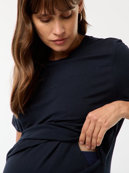 T-shirt básico de amamentação - Kiabi