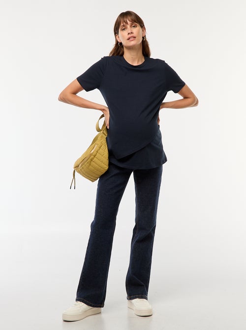 T-shirt básico de amamentação - Kiabi