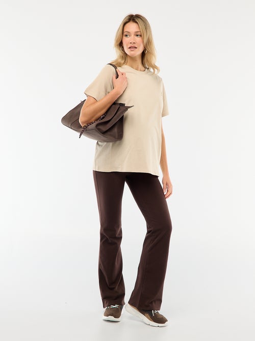 T-shirt básico de amamentação de manga curta - Kiabi