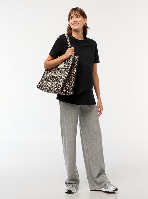 T-shirt básico de amamentação - Kiabi