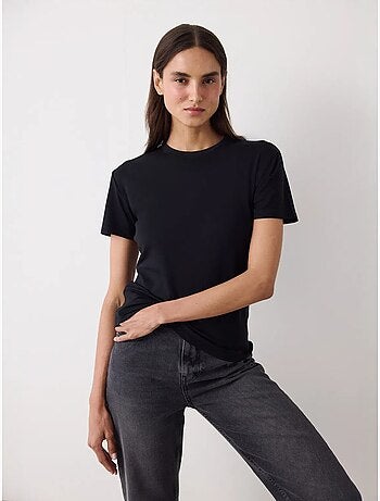 T-shirt básico oversized de manga curta penti