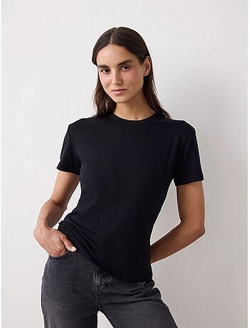 T-shirt básico oversized de manga curta penti