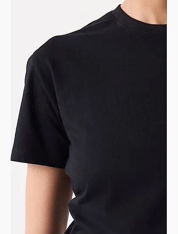T-shirt básico oversized de manga curta penti