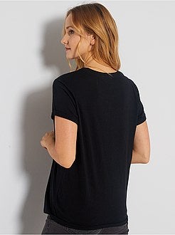 T-shirt 'Batman' com lantejoulas - Kiabi