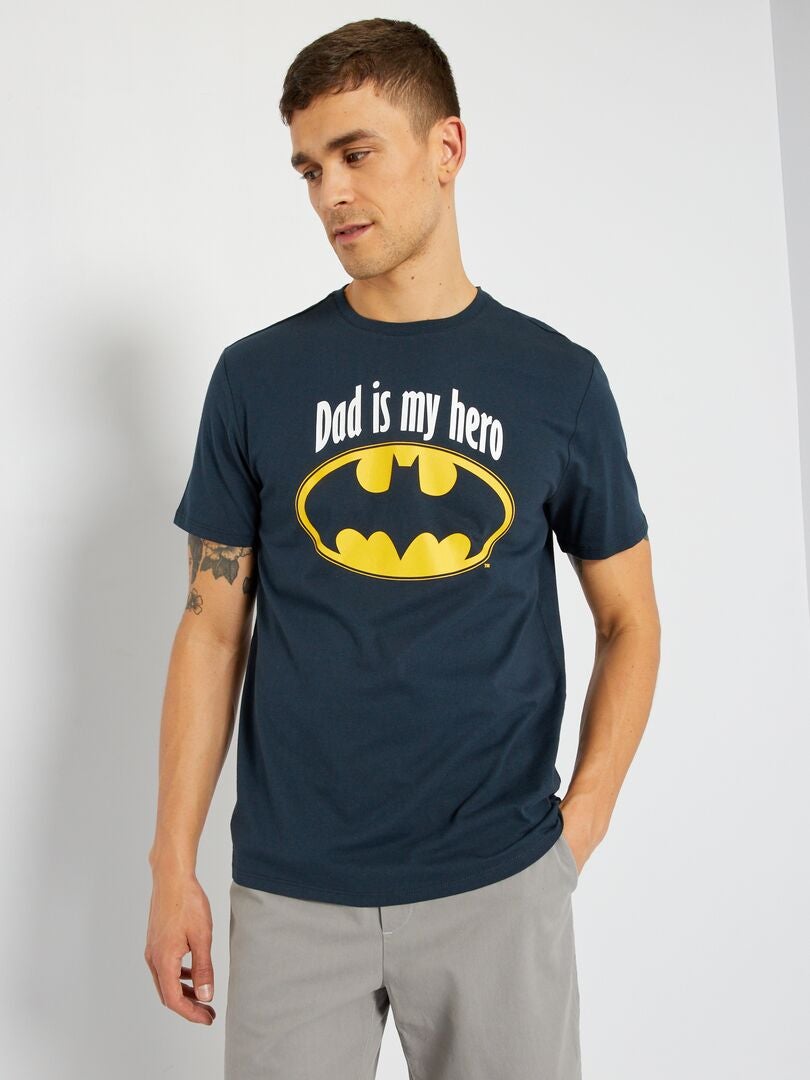 T-shirt 'Batman' da 'DC Comics' AZUL - Kiabi