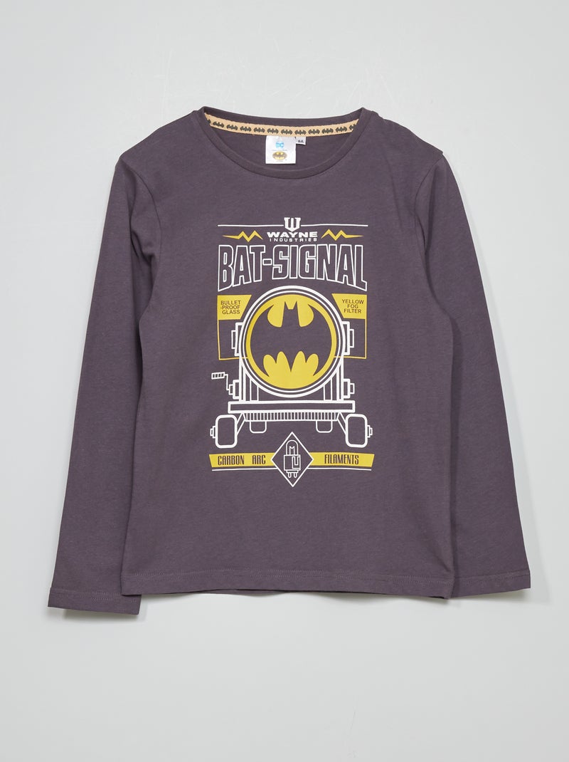 T-shirt 'Batman' em jersey Preto - Kiabi