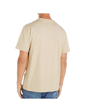 T-shirt Bege de Homem Tommy Hilfiger Varsity