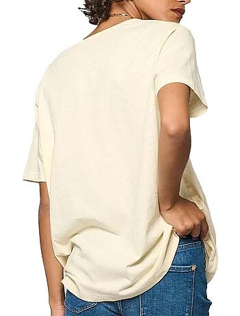 T-shirt Bege Kaporal MARJO para Mulher