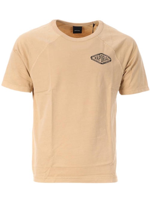T-shirt Bege Kaporal Rakim para Homem - Kiabi