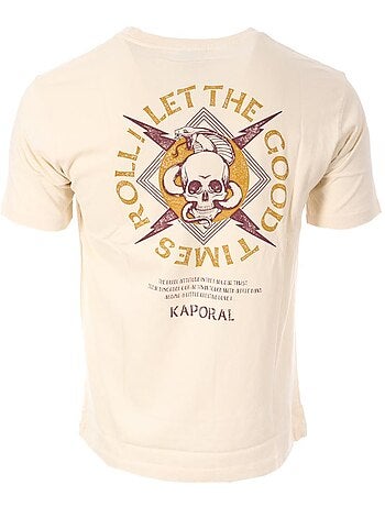 T-Shirt Bege Kaporal RALPH para Homem