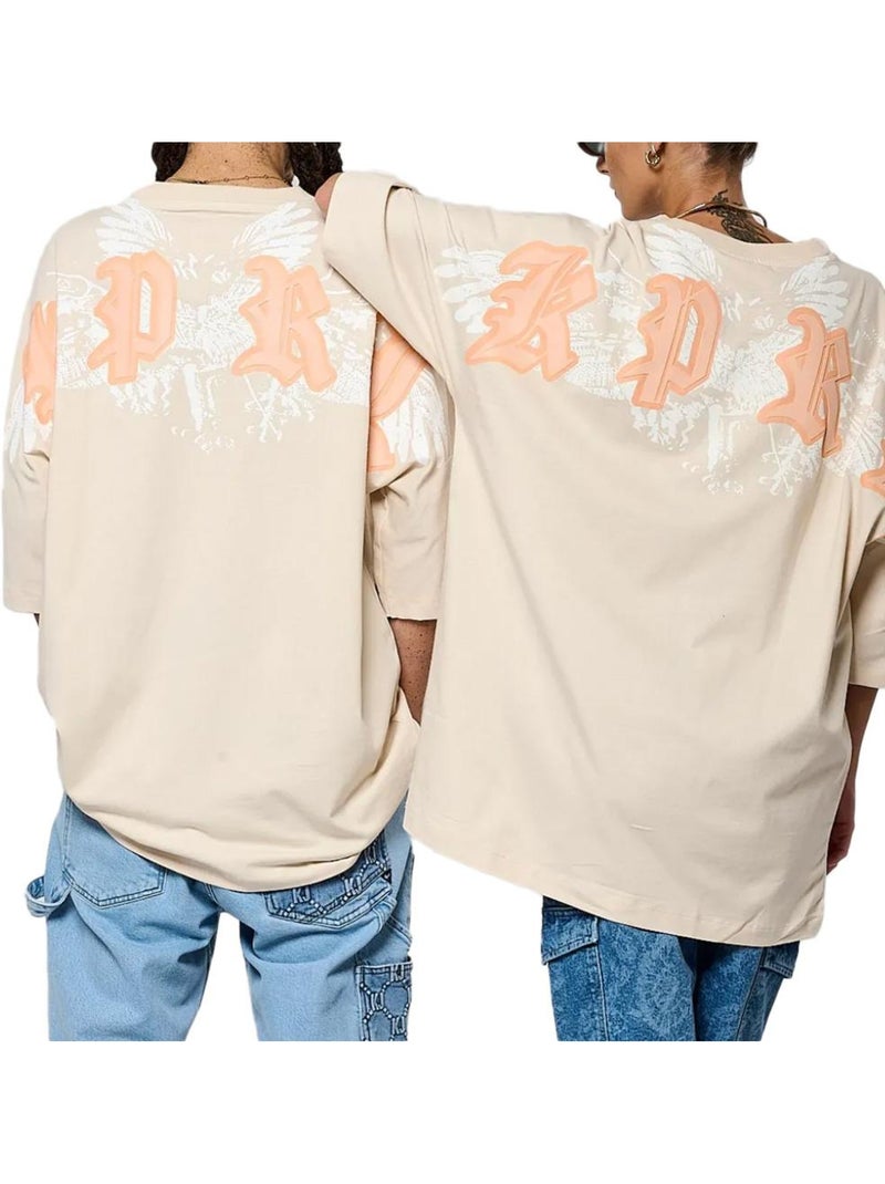 T-Shirt Bege Kaporal SOPER para Homem Bege - Kiabi