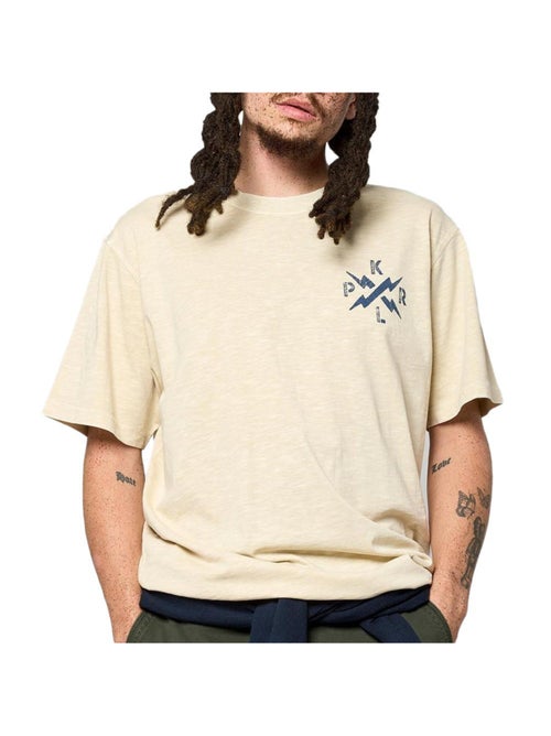 T-Shirt Bege Kaporal Vito para Homem - Kiabi