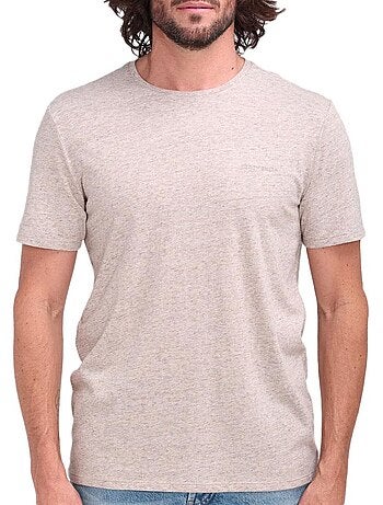 T-shirt azul-esverdeado para homem teddy smith algodão