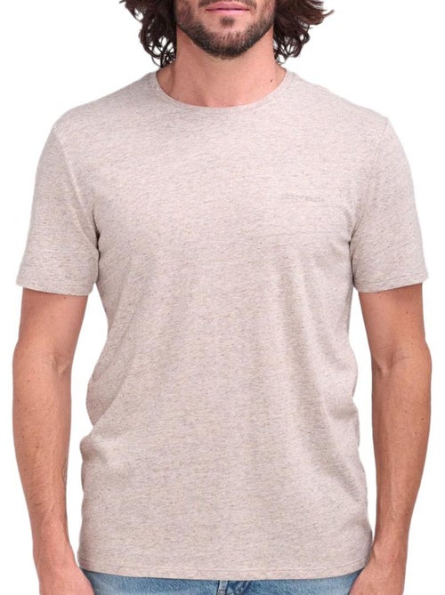 T-shirt Bege Mesclado para Homem Teddy Smith 11014742D - Kiabi