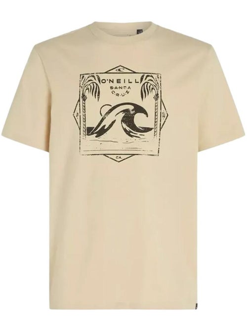 T-shirt Bege O'Neill Mix & Match para Homem - Kiabi