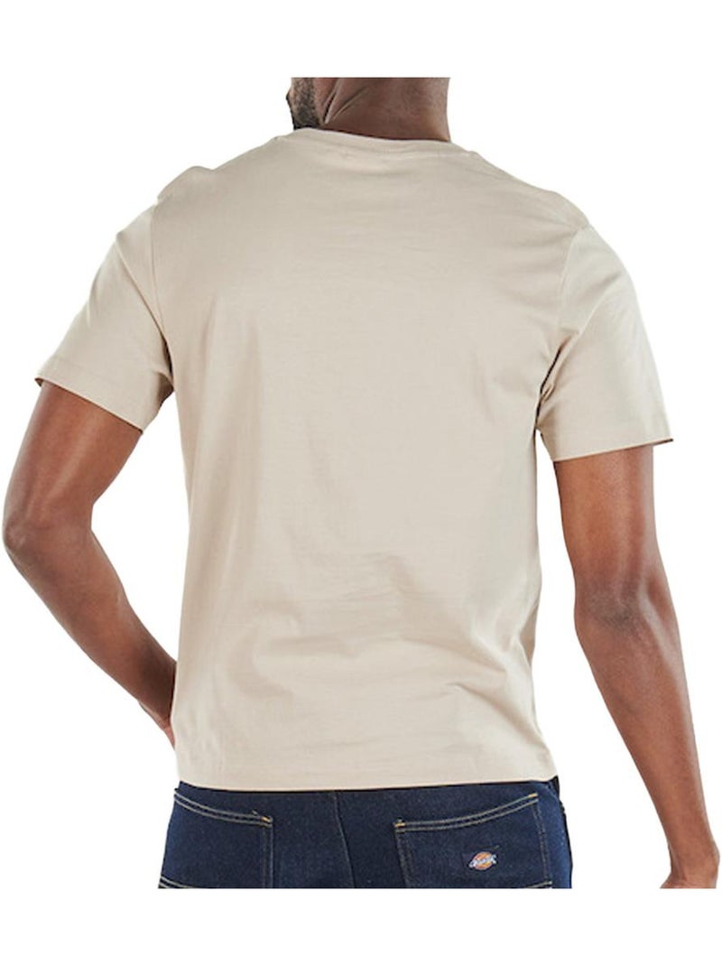 T-shirt Bege Original Pepe Jeans para Homem Bege - Kiabi