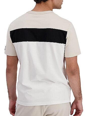 T-Shirt Bege para Homem Le Coq Sportif Contemporain N°2
