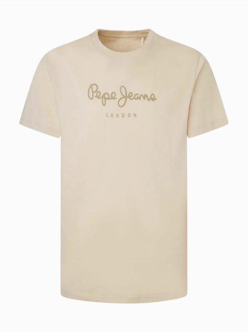 T-shirt Bege para Homem Pepe Jeans 508208 - Kiabi