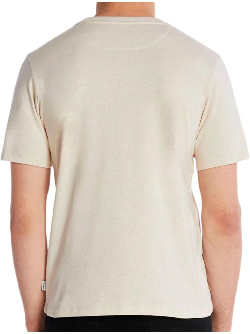 T-shirt Bege para Homem Pepe Jeans Clement Bege - Kiabi
