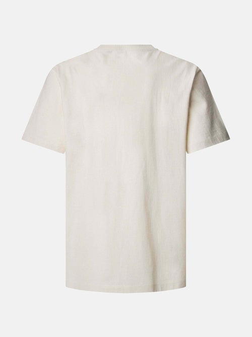 T-shirt Bege para Homem Pepe Jeans Connor206 - Kiabi T-shirt Bege para Homem Pepe Jeans Connor206 - Kiabi