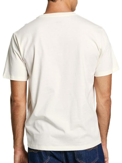 T-shirt Bege para Homem Pepe Jeans Eggo AQW - Kiabi T-shirt Bege para Homem Pepe Jeans Eggo AQW - Kiabi