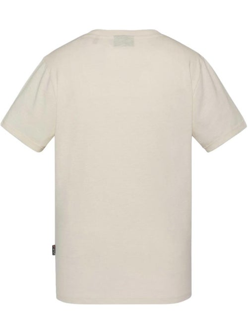 T-Shirt Bege para Homem Schott TSKEA1 - Kiabi