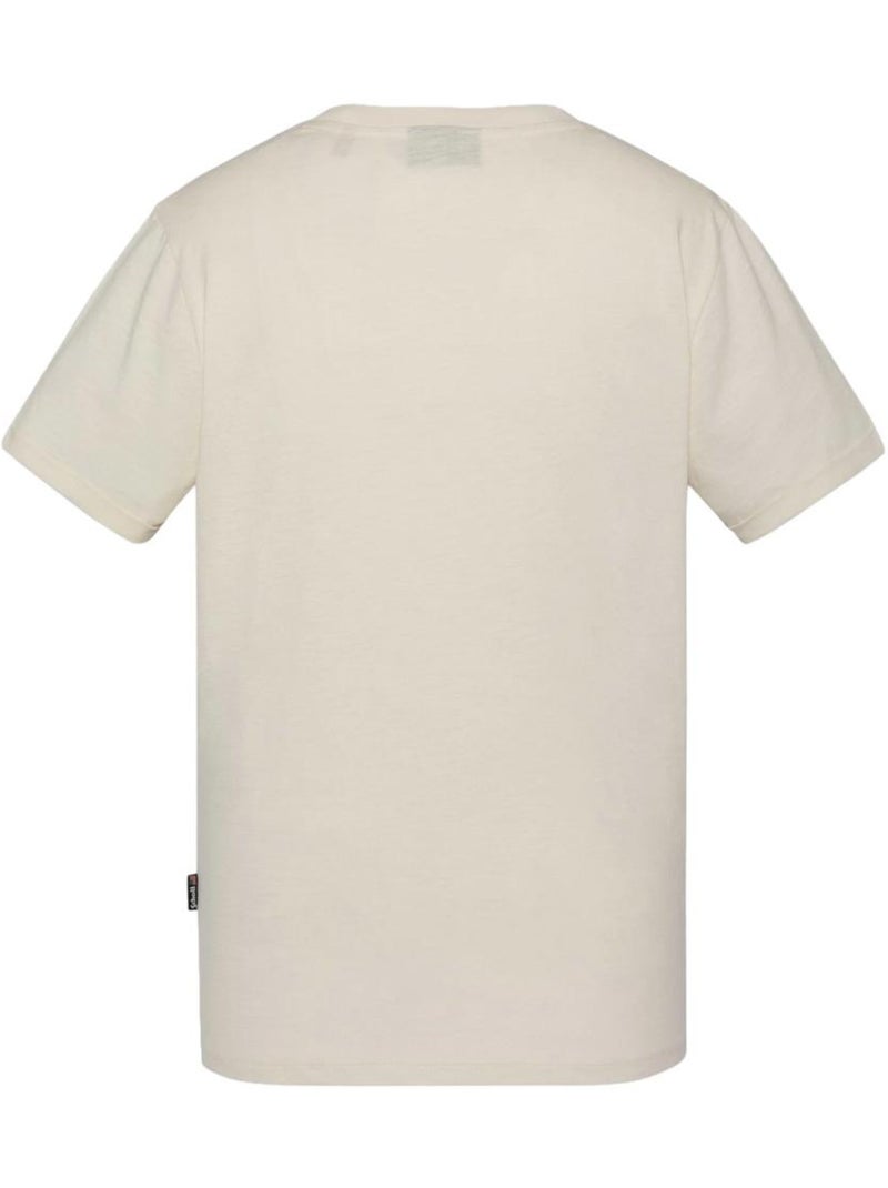 T-Shirt Bege para Homem Schott TSKEA1 Bege - Kiabi