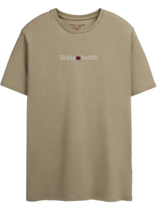T-shirt bege para homem teddy smith jim - Kiabi T-shirt bege para homem teddy smith jim - Kiabi