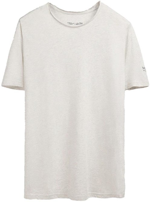 T-shirt Bege para Homem Teddy Smith T-geo - Kiabi