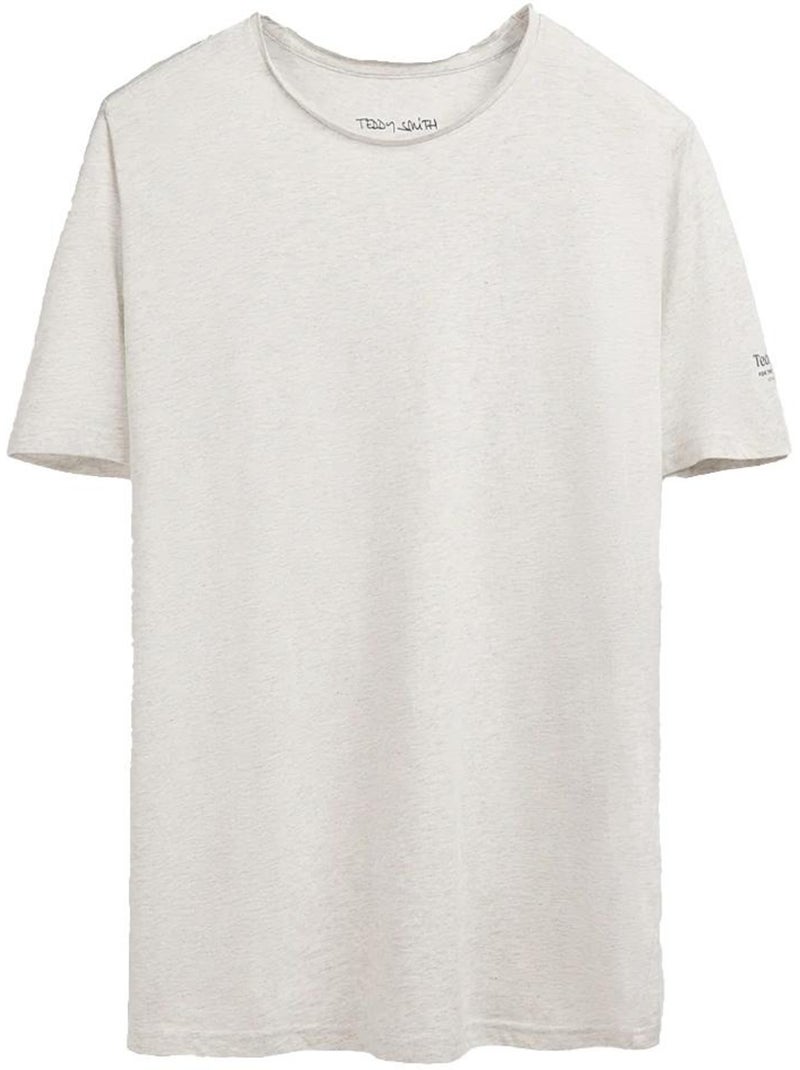 T-shirt Bege para Homem Teddy Smith T-geo Bege - Kiabi