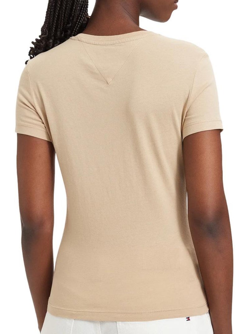 T-shirt Bege para Mulher Tommy Hilfiger Tjw C Bege - Kiabi