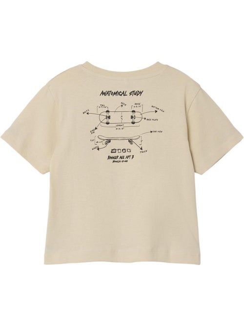T-shirt Bege para Rapaz Name It Mlasso - Kiabi T-shirt Bege para Rapaz Name It Mlasso - Kiabi