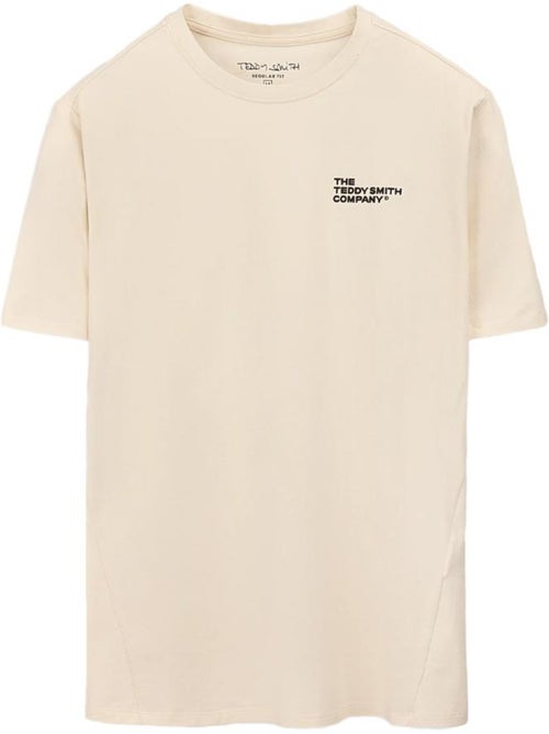 T-Shirt Bege para Rapaz Teddy Smith Company - Kiabi T-Shirt Bege para Rapaz Teddy Smith Company - Kiabi