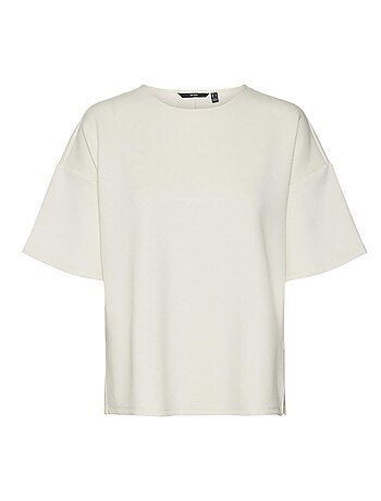 T-Shirt Feminina Vero Moda Sallie Preta