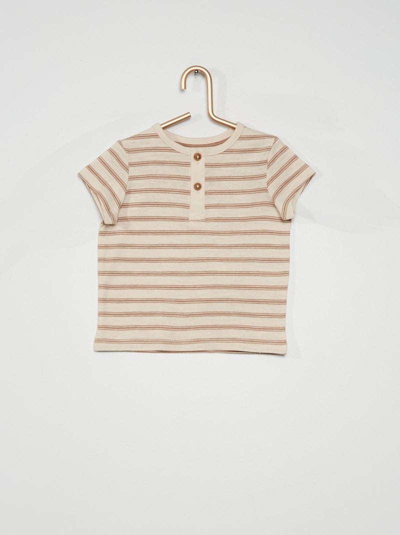 T-shirt BEGE - Kiabi